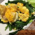 わたるんママ's cooksnap of when they made ニラ玉・オイスターソース炒め♬.