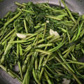 クックPCKCO5☆'s cooksnap of when they made ベトナム風　空芯菜とニンニクの塩炒め.