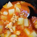 クック3AX440☆'s cooksnap of when they made 圧力鍋で♪大根と鶏むね肉のトマト煮込み.