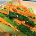 クックM9XMI4☆'s cooksnap of when they made シャキ旨♪小松菜と人参のナムル.