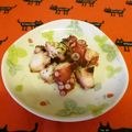 龍青空ママ's cooksnap of when they made タコのバター醤油炒め.