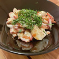 ケダン's cooksnap of when they made 長芋とタコの梅ポン酢和え.