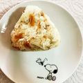 スーパーリンクス's cooksnap of when they made なめたけ＆じゃこの✿おにぎり.