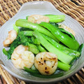 料理男子部's cooksnap of when they made 簡単栄養満点エビの野菜炒め.