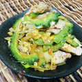 料理男子部's cooksnap of when they made ゴーヤの豚キムチ.