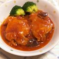 ななぐくん's cooksnap of when they made 鶏もも肉の赤ワイン煮込み・・・.