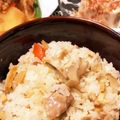 toshi♫'s cooksnap of when they made ☆たけのこと鶏肉の混ぜご飯☆.