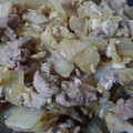 Ｍぱん's cooksnap of when they made 豚肉と白菜の卵とじ.