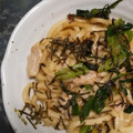 りしぽん's cooksnap of when they made 簡単美味しい九条ねぎ焼きうどん.