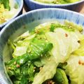 クッキン坊主's cooksnap of when they made 簡単に♪レタスとごま油のさっぱりサラダ.