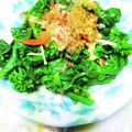 めみたん☆'s cooksnap of when they made 菜の花とえのきと人参.
