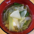 ИДЙ's cooksnap of when they made 生姜・大根・ねぎ・小松菜の中華風スープ＊.