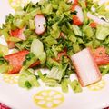 hitomi♪＊'s cooksnap of when they made ❀お弁当に❀大根の茎とカニカマごま油炒め.
