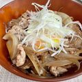 ひとりぼっちのちぇる's cooksnap of when they made 牛丼　(豚丼も♪).