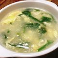 ちゃちゃまる26's cooksnap of when they made ☆山芋とニラのかき卵スープ☆.