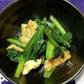 numappy☆'s cooksnap of when they made 簡単一品！小松菜と油揚げのオカカ炒め.