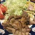 揚げ物love's cooksnap of when they made 簡単に出来ちゃう絶品豚の生姜焼き.