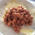 麻雀豆腐's cooksnap of when they made ** 我が家の定番＠納豆チーズ粥 **.