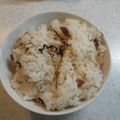 aizu_po's cooksnap of when they made 焼き鳥缶で旨っ♡中華風塩こんぶ鶏飯.