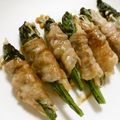 めなよ's cooksnap of when they made えのきと春菊の肉巻き.