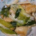 o_orange's cooksnap of when they made エリンギとむね肉のねぎ塩炒め.
