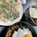 ゆーか1107's cooksnap of when they made ◆簡単♡外サクサク中もちもち チヂミ◆.