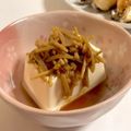 ちぃかま☆'s cooksnap of when they made 1分で完成！豆腐になめたけ.