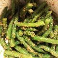 MaddyLilly's cooksnap of when they made お弁当に！いんげんの胡麻和え.
