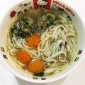 ぐりこ♪♪♪'s cooksnap of when they made 簡単リメイク。餃子のタネで極旨スープ.