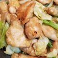 まなスケ's cooksnap of when they made しっとり鶏胸肉とキャベツの炒め物.