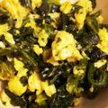 ㄘゅな's cooksnap of when they made 簡単♡ほうれん草と玉子のマヨネーズソテー.