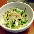 古賀竜一's cooksnap of when they made 新玉ねぎの塩昆布和え.