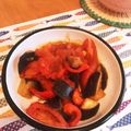 Eire's cooksnap of when they made 茄子とトマトのニンニク炒めラタトゥイユ風.