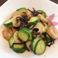 神楽家飛鳥's cooksnap of when they made ちくわと胡瓜の塩昆布和え✿柚子胡椒風味.