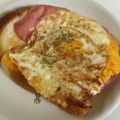 スマイル♡'s cooksnap of when they made フライパンでハムチーズエッグトースト.