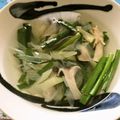 ⓜⓔⓔⓡ's cooksnap of when they made 低糖質☆しめじとニラの中華風スープ.