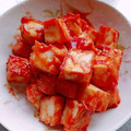 あーたん☆x's cooksnap of when they made 辛くない！簡単！豚と厚揚げのエビチリ風.