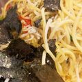 コロンビア代表's cooksnap of when they made 小松菜としらすの和風スパゲッティ.