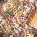 かせ0223's cooksnap of when they made 簡単！豚粗挽き肉と白菜のあんかけ丼.
