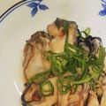 なめこおろし's cooksnap of when they made フライパンで簡単♪牡蠣のぷっくり焼き.