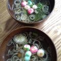 ゆずカフェ's cooksnap of when they made 簡単=ごぼう茶のお吸い物.