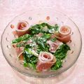クレイプメートル's cooksnap of when they made 簡単＾＾生ハムのお花（デコレーション）.
