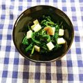 ﾁｲﾁｬﾝﾏﾏ's cooksnap of when they made ほうれん草のゴマチーズ和え.