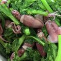ひけえりゅ's cooksnap of when they made ホタルイカと菜の花の辛子和え(^q^).