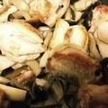 マリメッコキッチン's cooksnap of when they made 簡単♪鶏肉とキノコの塩レモンバター炒め☆.