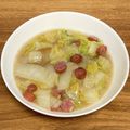 おやっさんX's cooksnap of when they made 10分超簡単　うま白菜とベーコンの炒め物.