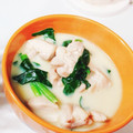 ゆみぼん♡'s cooksnap of when they made 減量飯　鳥肉とほうれん草ときのこのスープ.