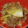 ブランシュkuu's cooksnap of when they made 牛肉野菜炒め.