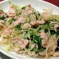 smilemama7's cooksnap of when they made 包丁不要。豚肉と水菜ともやしの胡麻ポン酢.