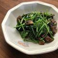 栗丸うさぎ's cooksnap of when they made ほうれん草とマッシュルームのバター炒め.